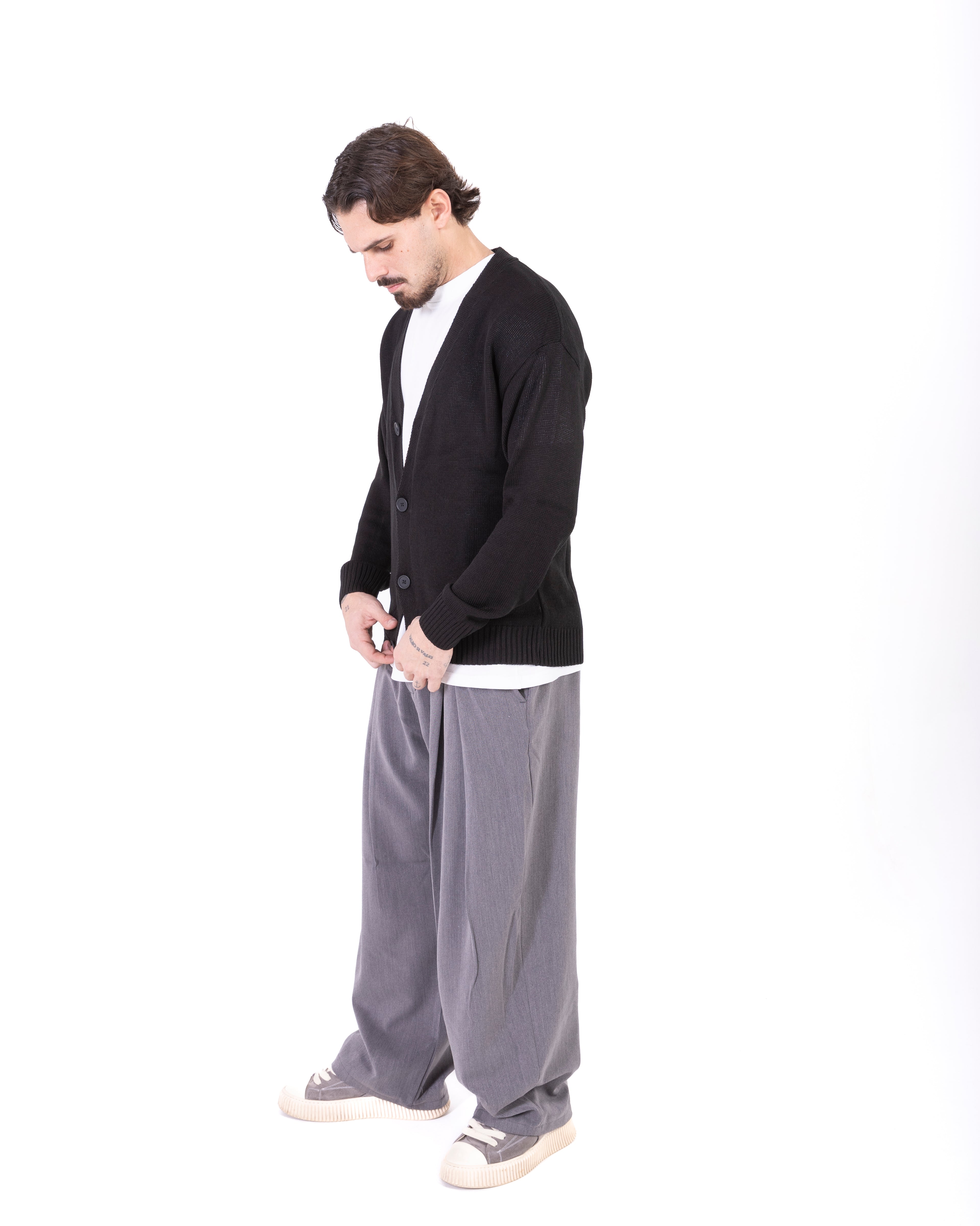 Cardigan Portofino black