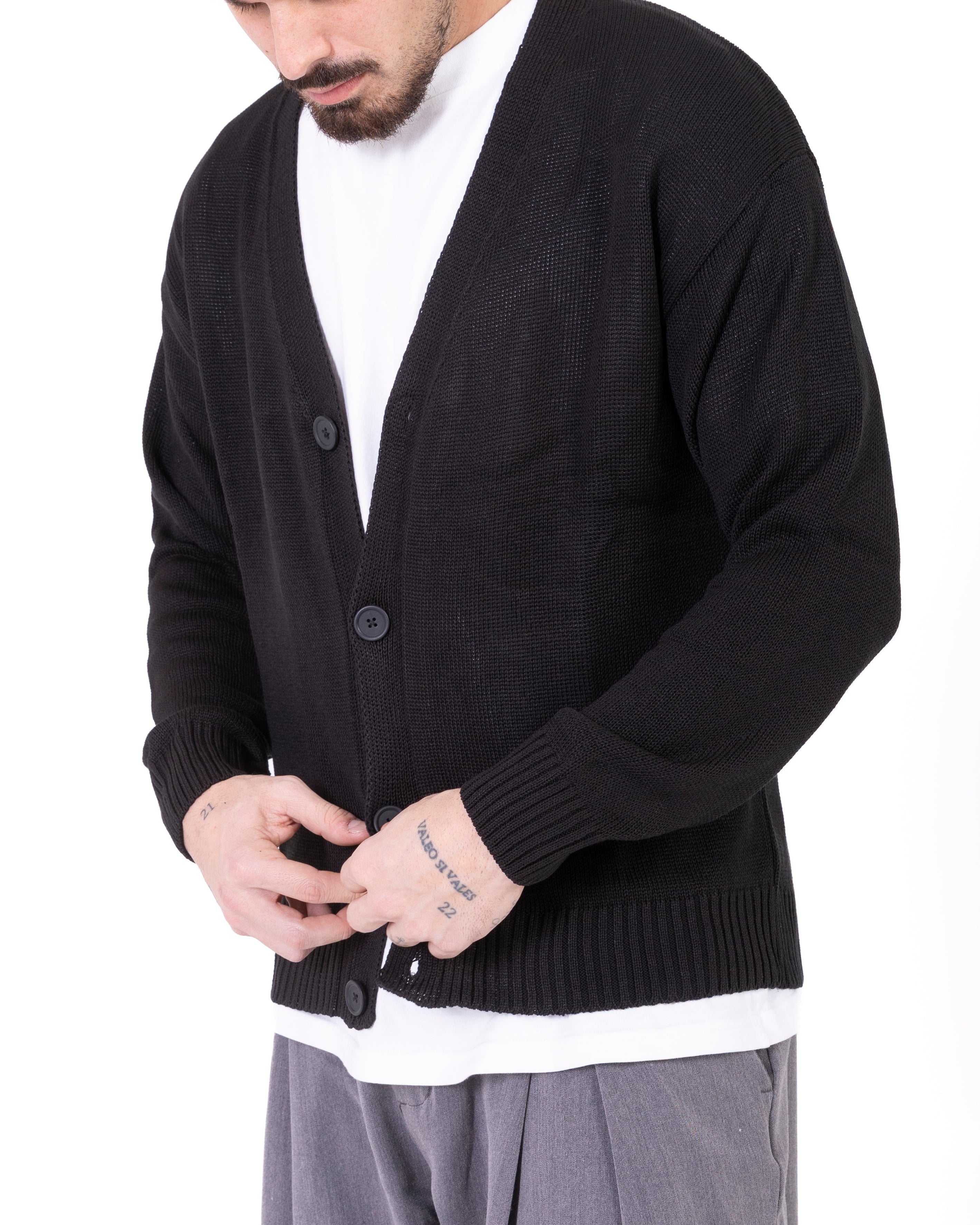Cardigan Portofino black