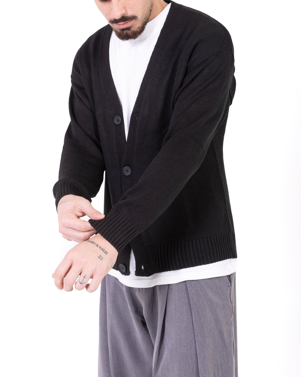 Cardigan Portofino black