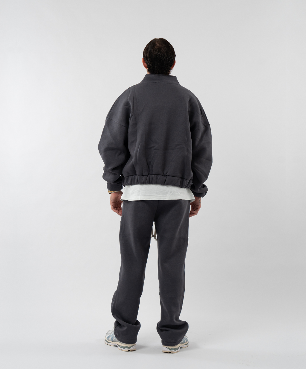 Coordinato di tuta con zip Manhattan