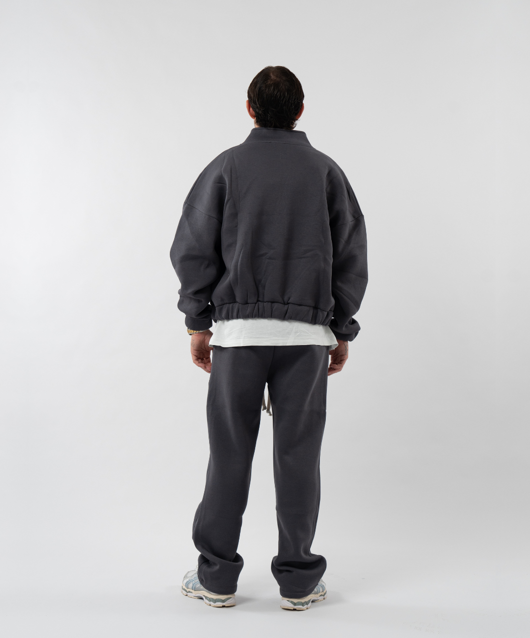 Coordinato di tuta con zip Manhattan