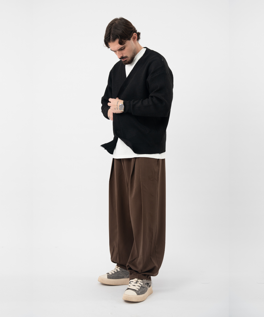 Cardigan rain black