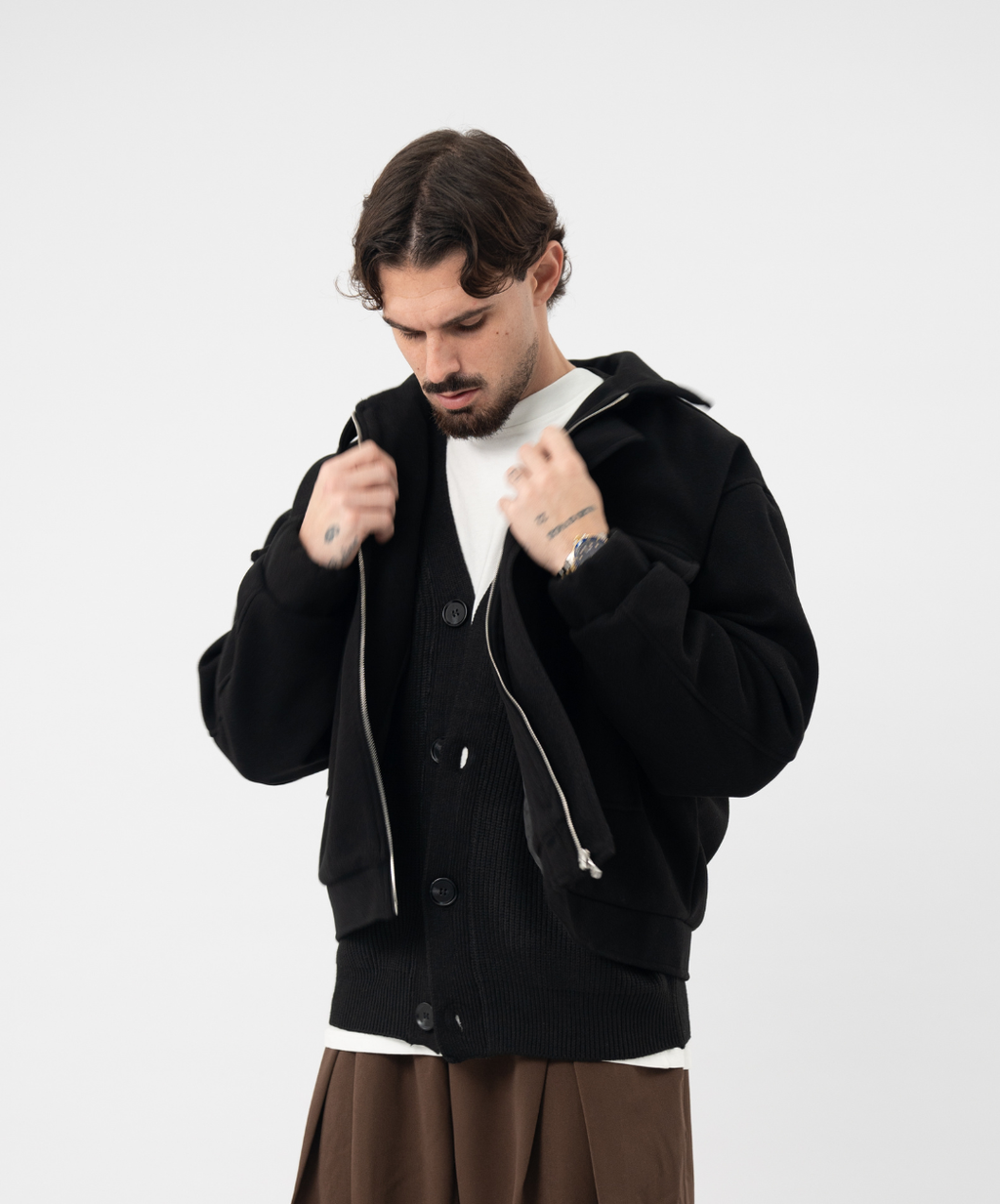 Giubbino Flare Black